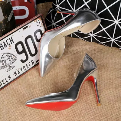 Christian Louboutin Shallow mouth stiletto heel Shoes Women--020